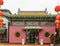 Traditional architecture in Chinatown, Los Angeles California.