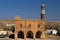 Traditional architecture and church in Midyat