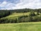 Traditional architecture and farmhouses in the Sihltal valley and by the artifical Lake Sihlsee, Studen - Canton of Schwyz