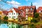 Traditional architecture in Lauf an der Pegnitz, Germany