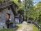 Traditional architecture and old houses in the hamlet of Rovana The Rovana Valley or Valle Rovana, Val Rovana or Das Rovanatal