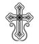 Traditional Armenian Apostolic Church cross clip a