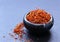 Traditional aromatic spice saffron