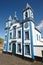 Traditional Azores church. Santo Cristo.