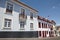 Traditional Azores street in Angra do Heroismo. Terceira island.