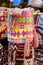 Traditional bags hand knitted by Wayuu women