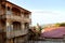 The traditional balconies in Old Tbilisi, Georgia