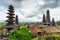 Traditional balinese architecture. The Pura Besakih temple