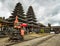 Traditional balinese architecture. The Pura Besakih temple