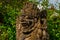 Traditional Balinese sculpture spirit stone.