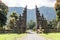 Traditional Balinese split gates candi bentar.