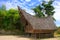 Traditional Batak house on Samosir island, Sumatra, Indonesia