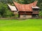 Traditional Batak house on Samosir island, Sumatra, Indonesia