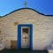 Traditional beautiful small chapel Greek style. Kos Island-Greece