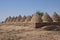 Traditional beehive mud brick houses