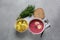 Traditional Belorussian, Latvian, Lithuanian, Polish, Russian and Ukrainian Beetroot cold creamy soup