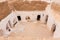 Traditional berber house in desert, Tunisia