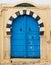 Traditional blue arched door from Sidi Bou Said