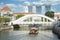 Traditional boat for tourism in Singapoer