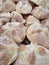 Traditional bread pan de muerto background