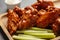 Traditional Buffalo style chicken wings