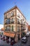 Traditional building with bow windows, Seville