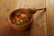 Traditional Bulgarian soup chorba.