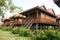 Traditional Cambodian wooden houses