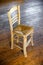 Traditional cane seat chair