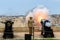 Traditional canon firing salute