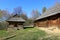 Traditional carpathian wooden house