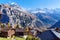 Traditional Chalets of Murren village, Bernese Highlands, Switzerland