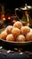 Traditional charm Motichoor ladoo, a classic Indian sweet, embodies nostalgic flavors