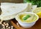 traditional chickpea dish hummus