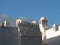 Traditional chimneys in Tenerife. Spain.