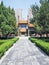 Traditional Chinese archway in the Confucius temple in Tianjin