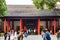 Traditional Chinese building inside of the Presidential Palace in Nanjing, Jiangsu, China, housed the Office of the President of