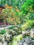 Traditional Chinese garden with rocks and ponds at Yu Gardens, Shanghai, China