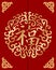 Traditional Chinese Greeting Card Template, The Red Envelop Template