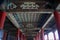 Traditional Chinese Ornamentation And Design On The Ceiling Of A Building Within The Forbidden City In Beijing, China