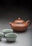 Traditional Chinese teapot close-up pictures