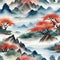 a traditional Chinese tranquil landscape. AI-Generated.