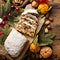 Traditional Christmass stollen