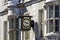 Traditional clock in the Fleet-street of London