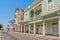 Traditional colonial style buildings located on main street