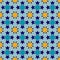 Traditional colorful arabic seamless pattern