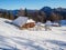 Traditional cottages on Velika planina