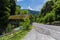 Traditional Covered Wood Bridge