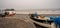 Traditional crab fishing boats on Cromer beach