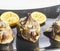 Traditional cuisine: artichokes cooked in the oven with oil and lemon